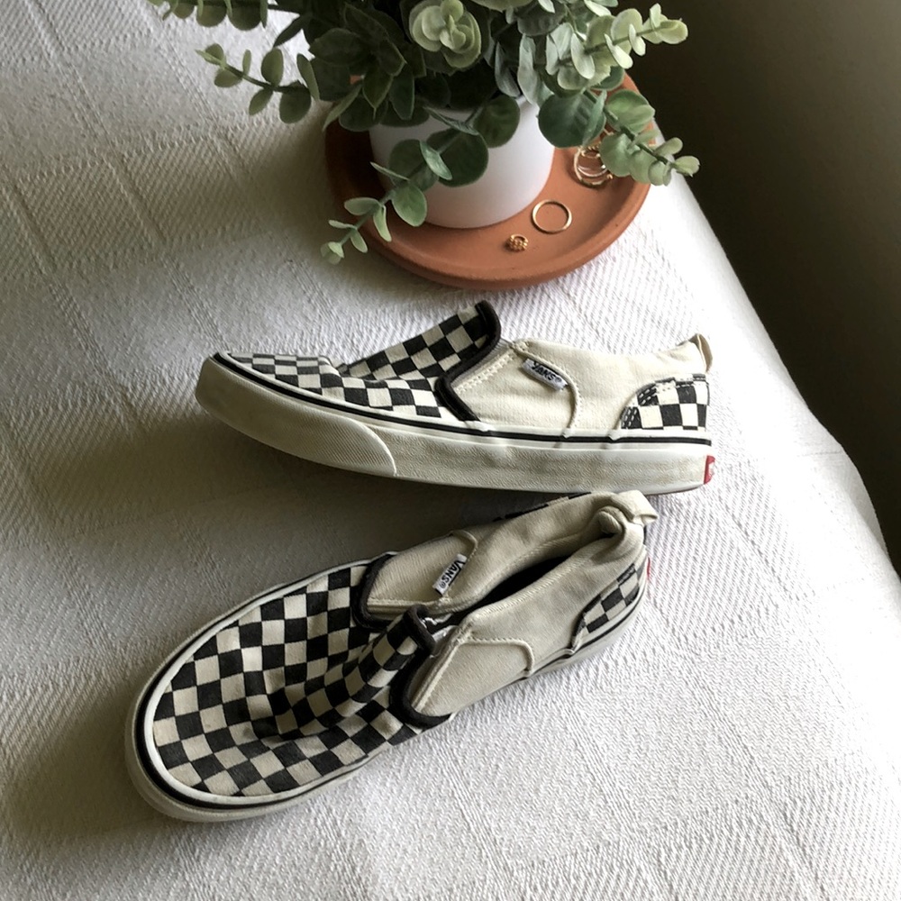 Original Checkered Vans!